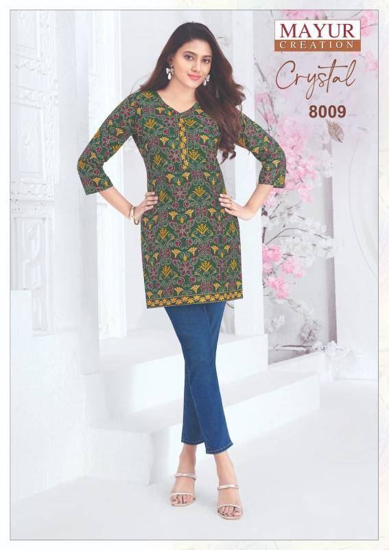 Mayur crystal vol-8 Surat kurti wholesale shopping